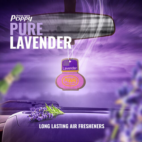 Poppy Hanger Pure Lavender