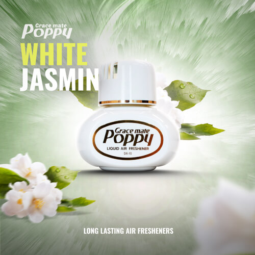 Poppy Grace Mate White Jasmin